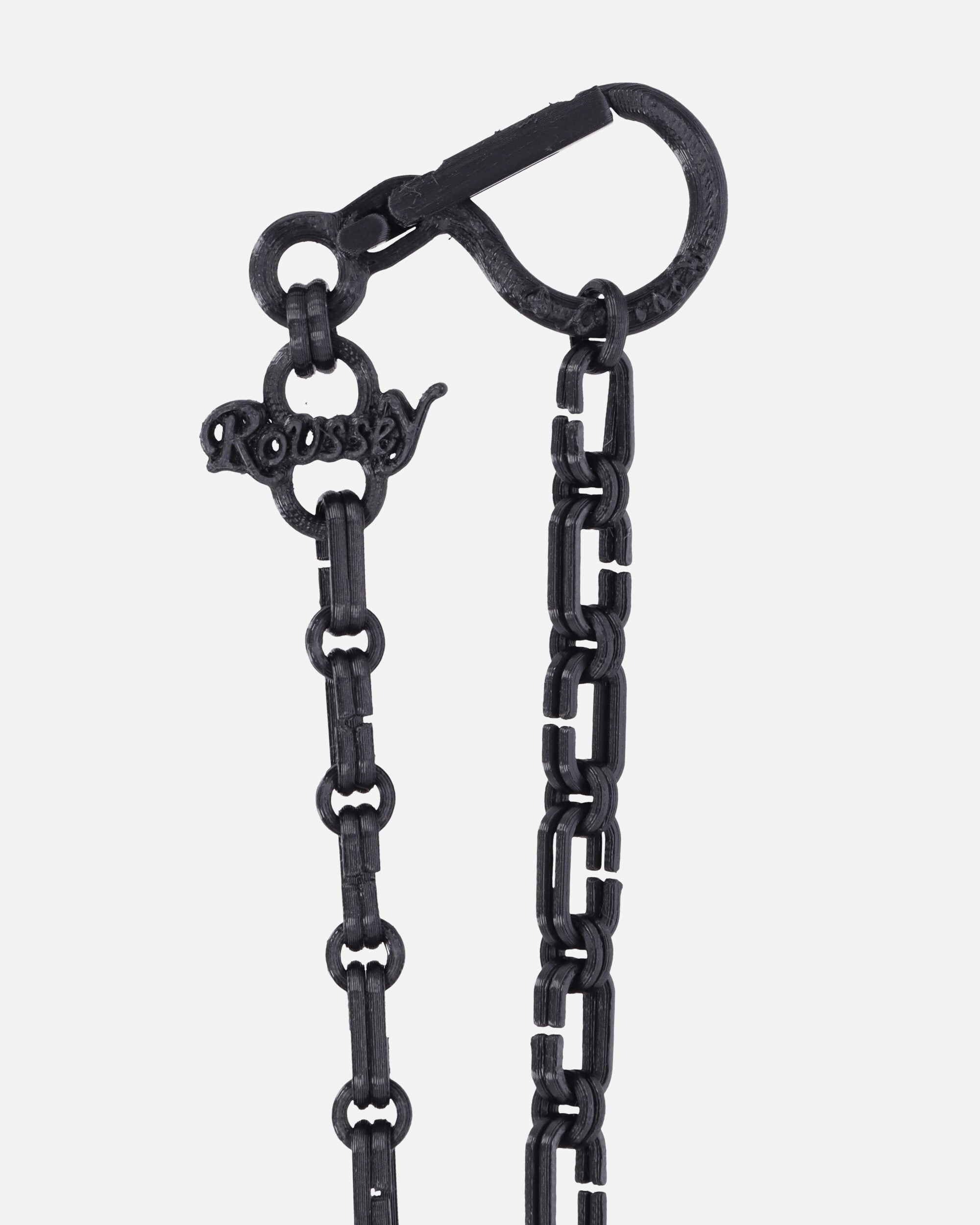 Crush Pendant Necklace Black