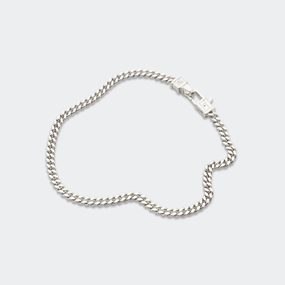 Curb Bracelet M - 925 Silver