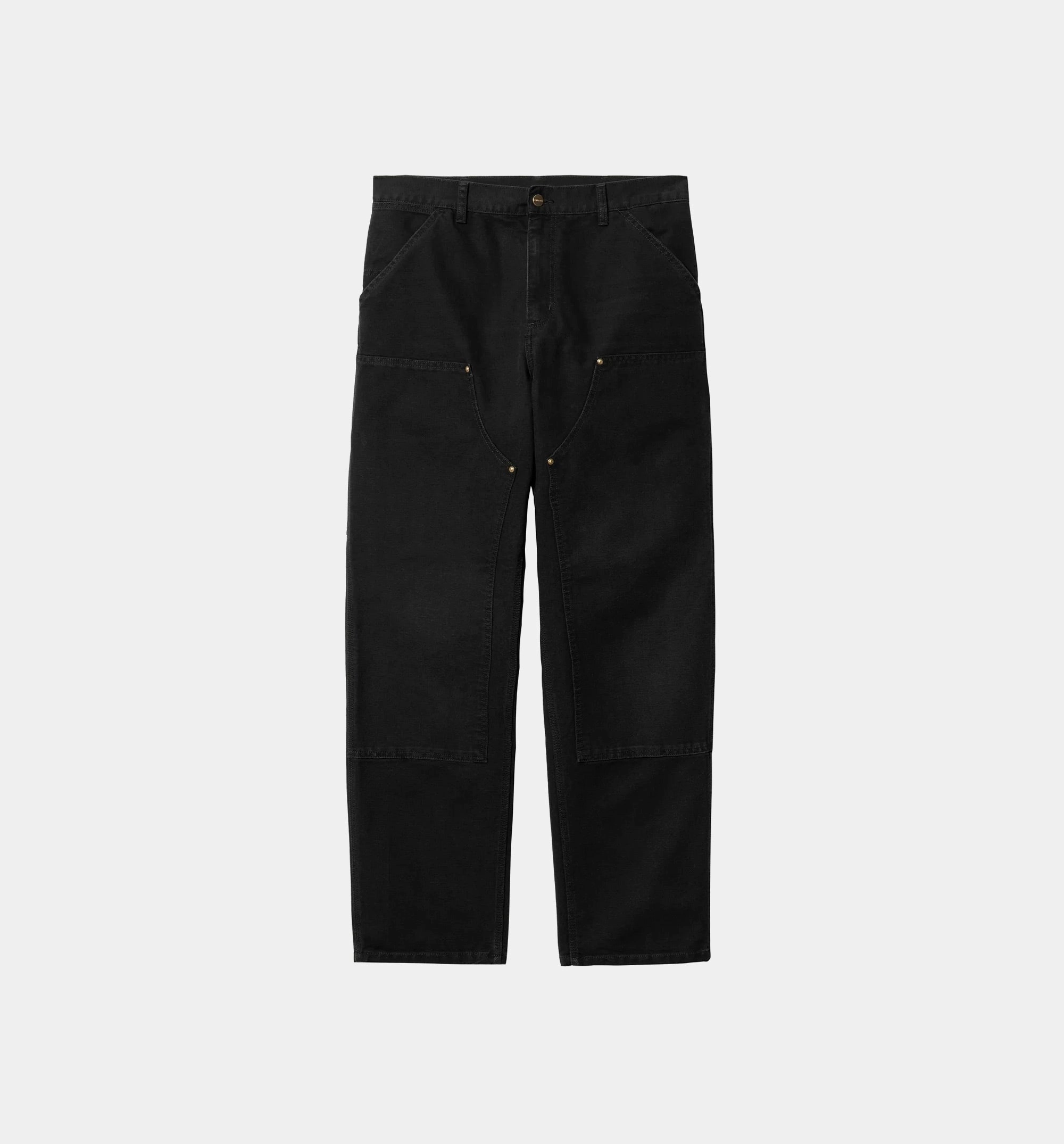 Double Knee Pant Mens Pants - Black
