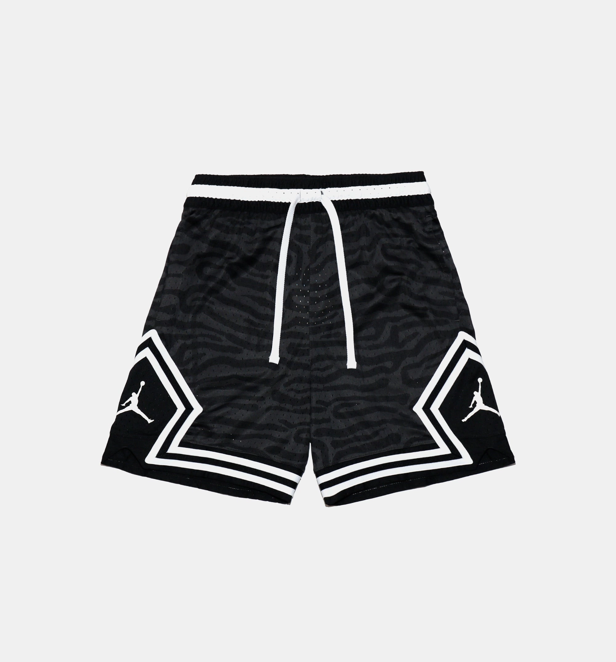 DriFIT Sport Printed Diamond Shorts Mens Shorts - Black/White