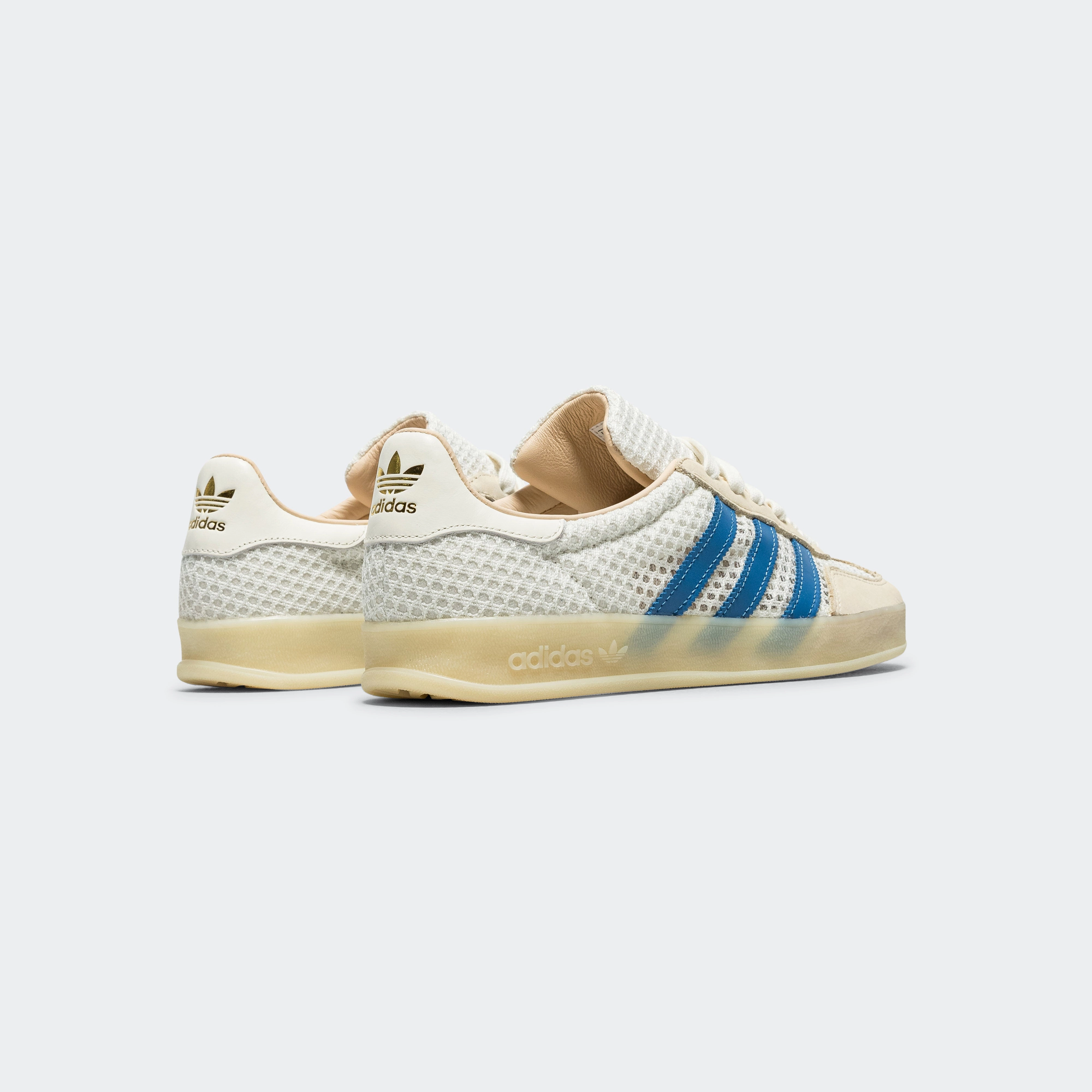 Gazelle Indoor - Off White/Focus Blue