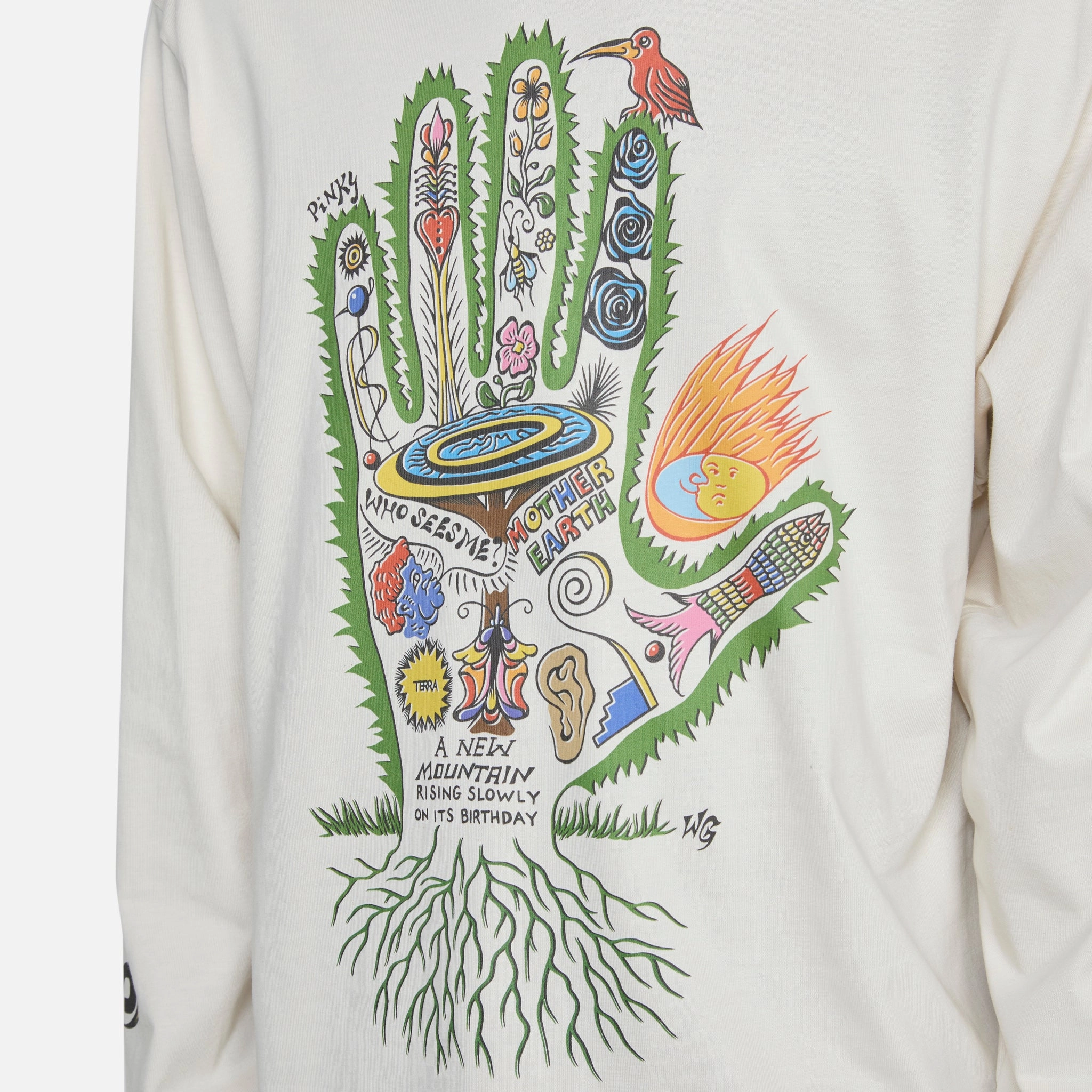 Grateful Longsleeve T-Shirt Story Hand