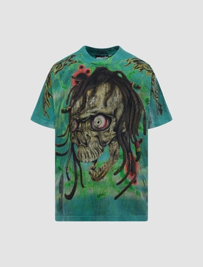 GREEN DYE T-SHIRT
