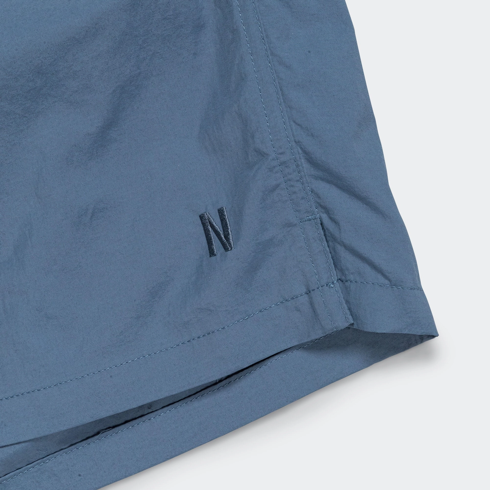 Hauge Recycled Nylon Swimmers - Fog Blue