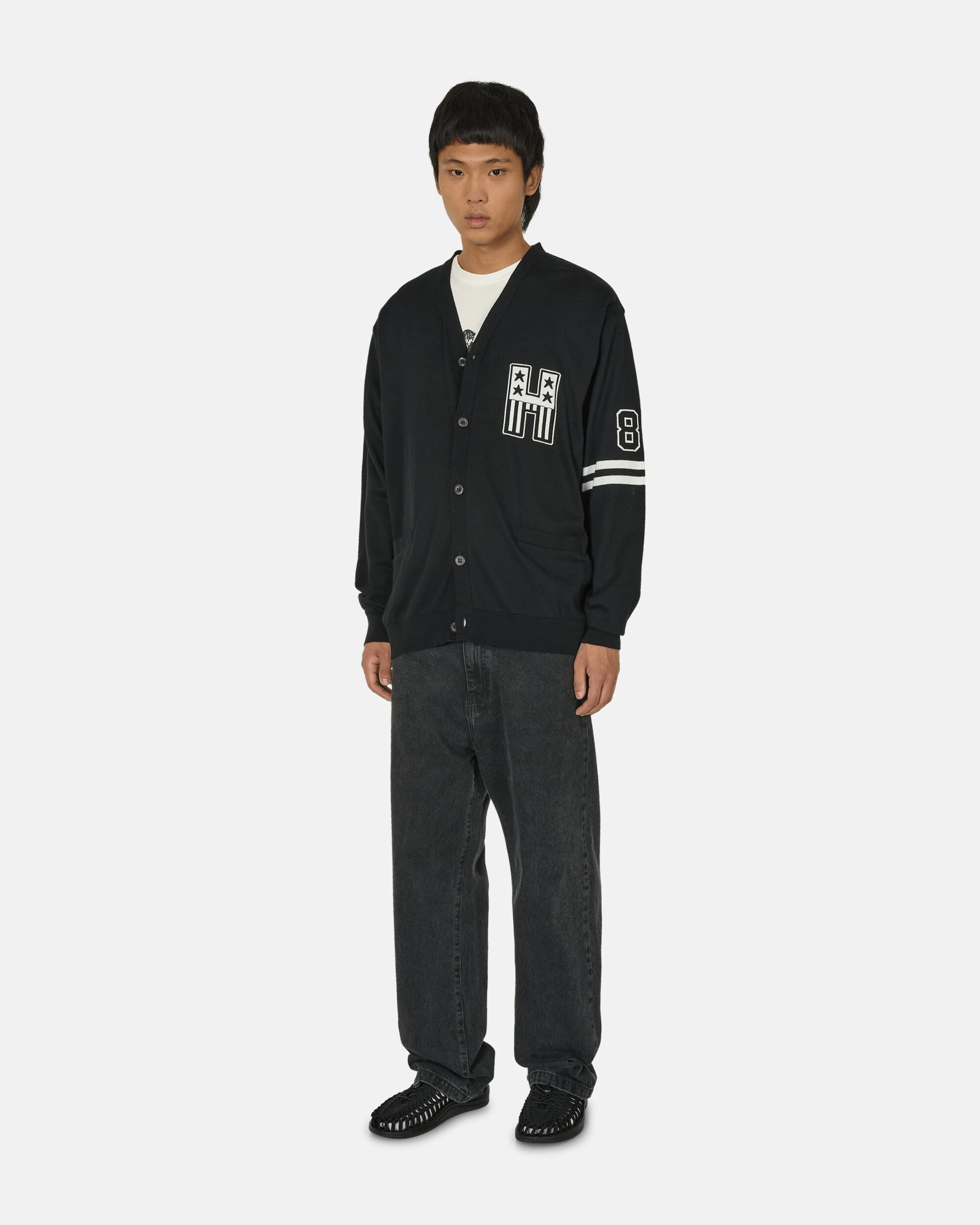 Hysteric League Cardigan Black
