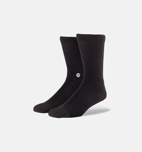 Icon Classic Crew Socks Men's - Black/White