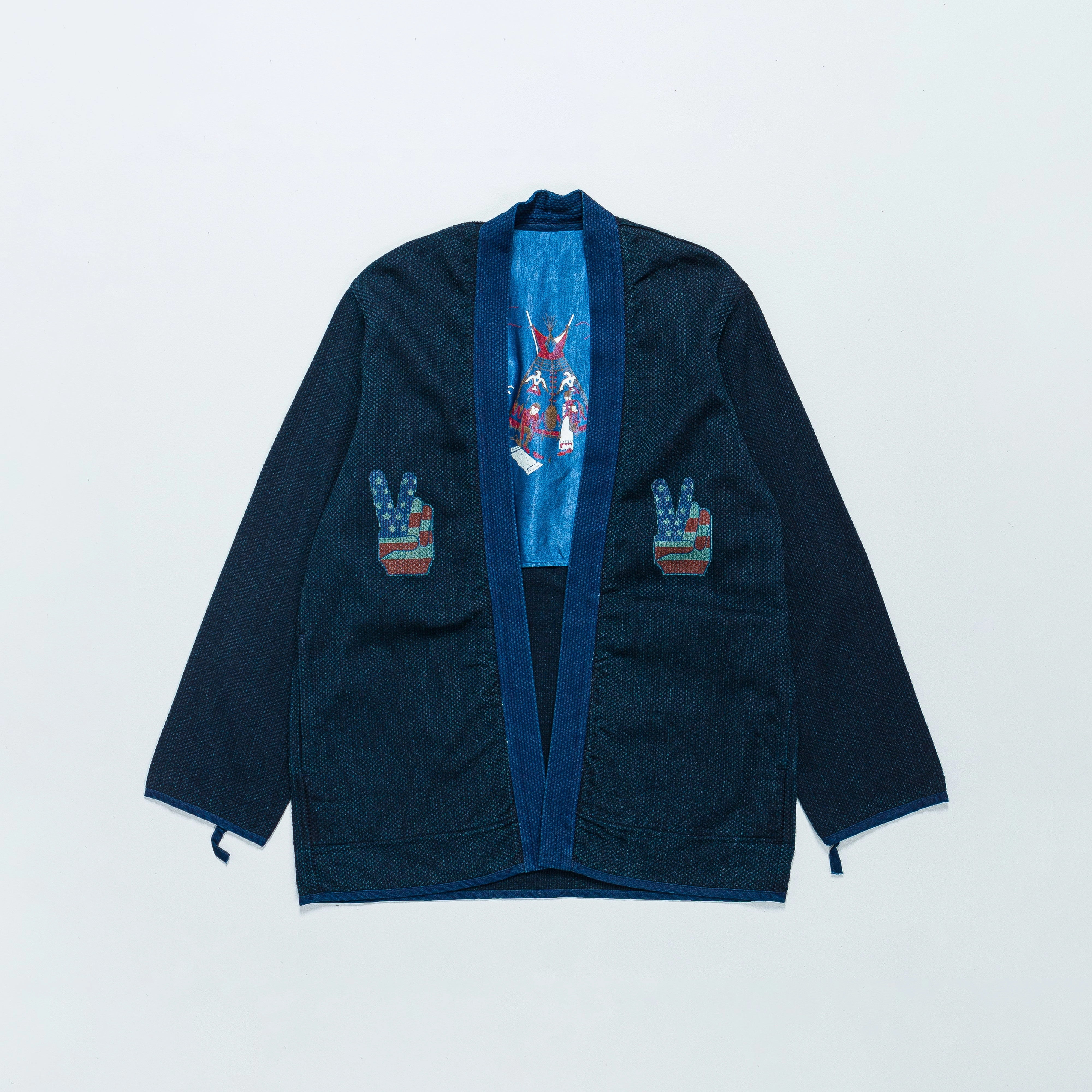 IDG DO-GI Canvas Sha-Ka Jacket (Freedom) - Indigo