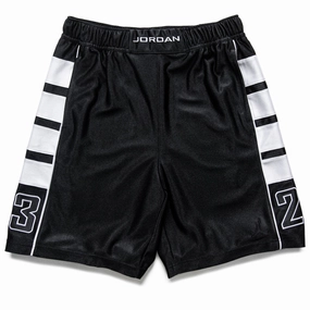 Jordan Brooklyn Cat Scratch Shorts - Black/White