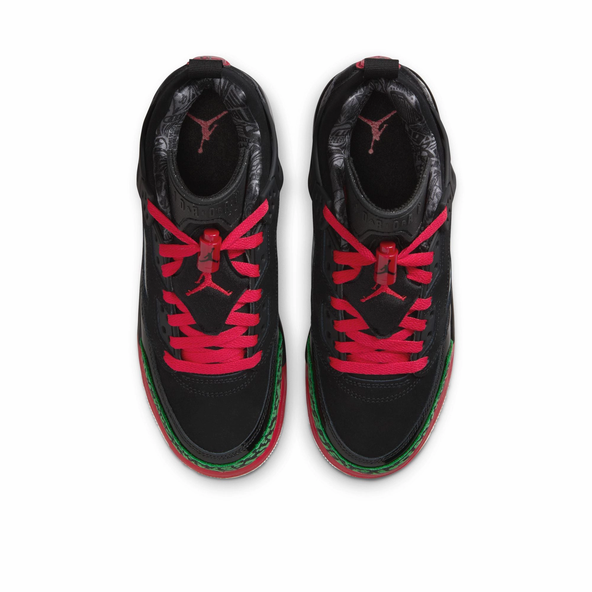 Jordan Spizike Low (GS) - Black/Varsity Red