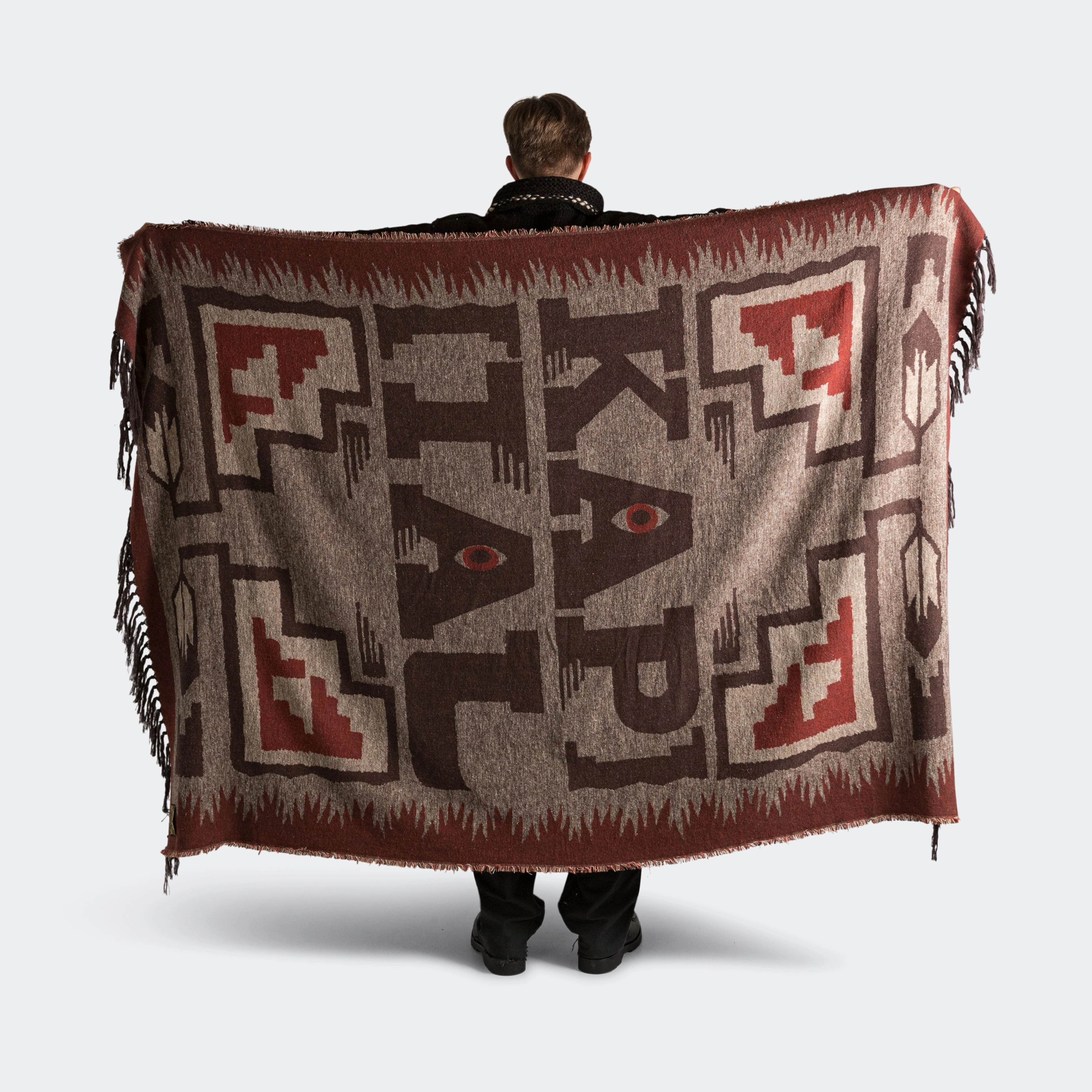 KAPITAL SPEAKEASY Blanket - Red