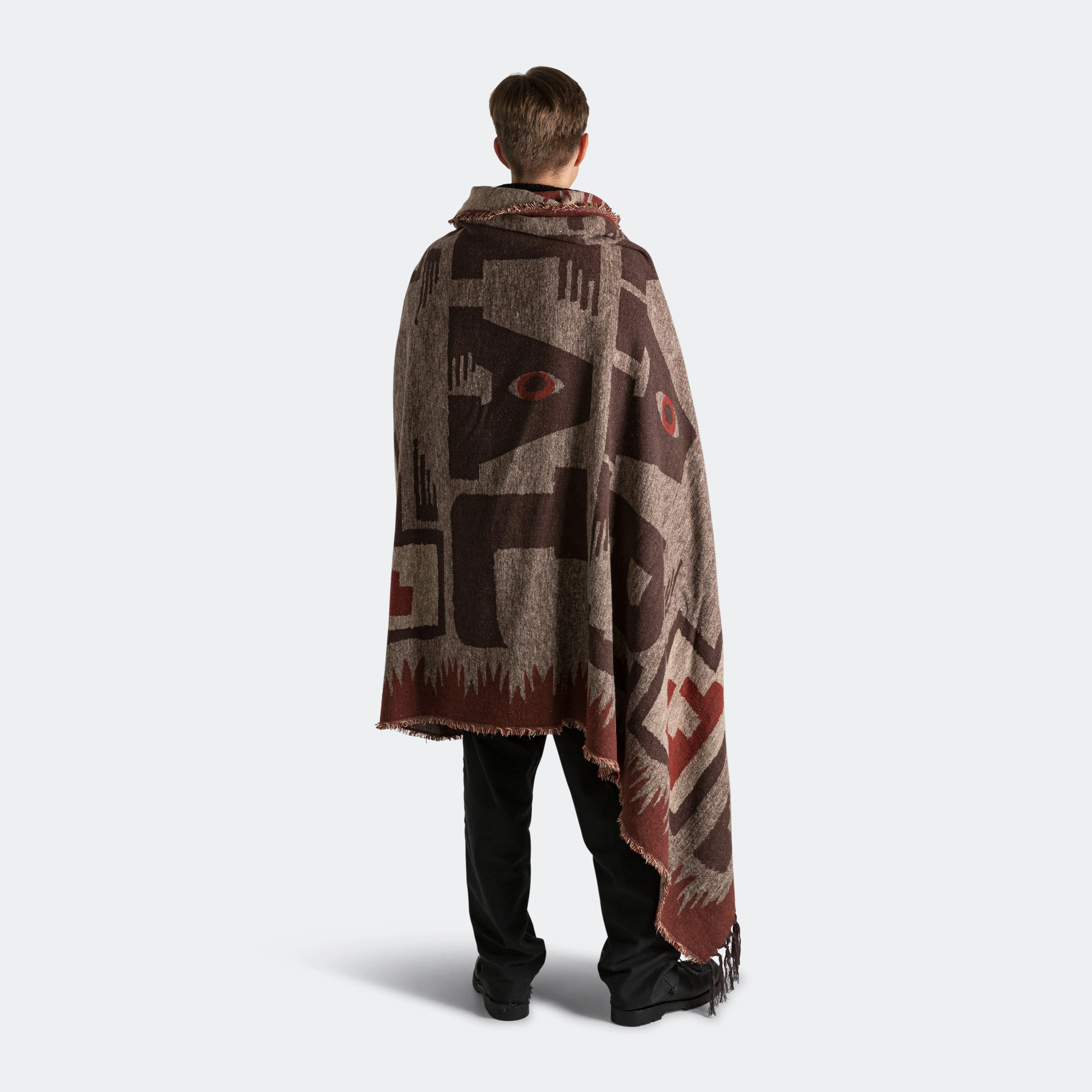 KAPITAL SPEAKEASY Blanket - Red