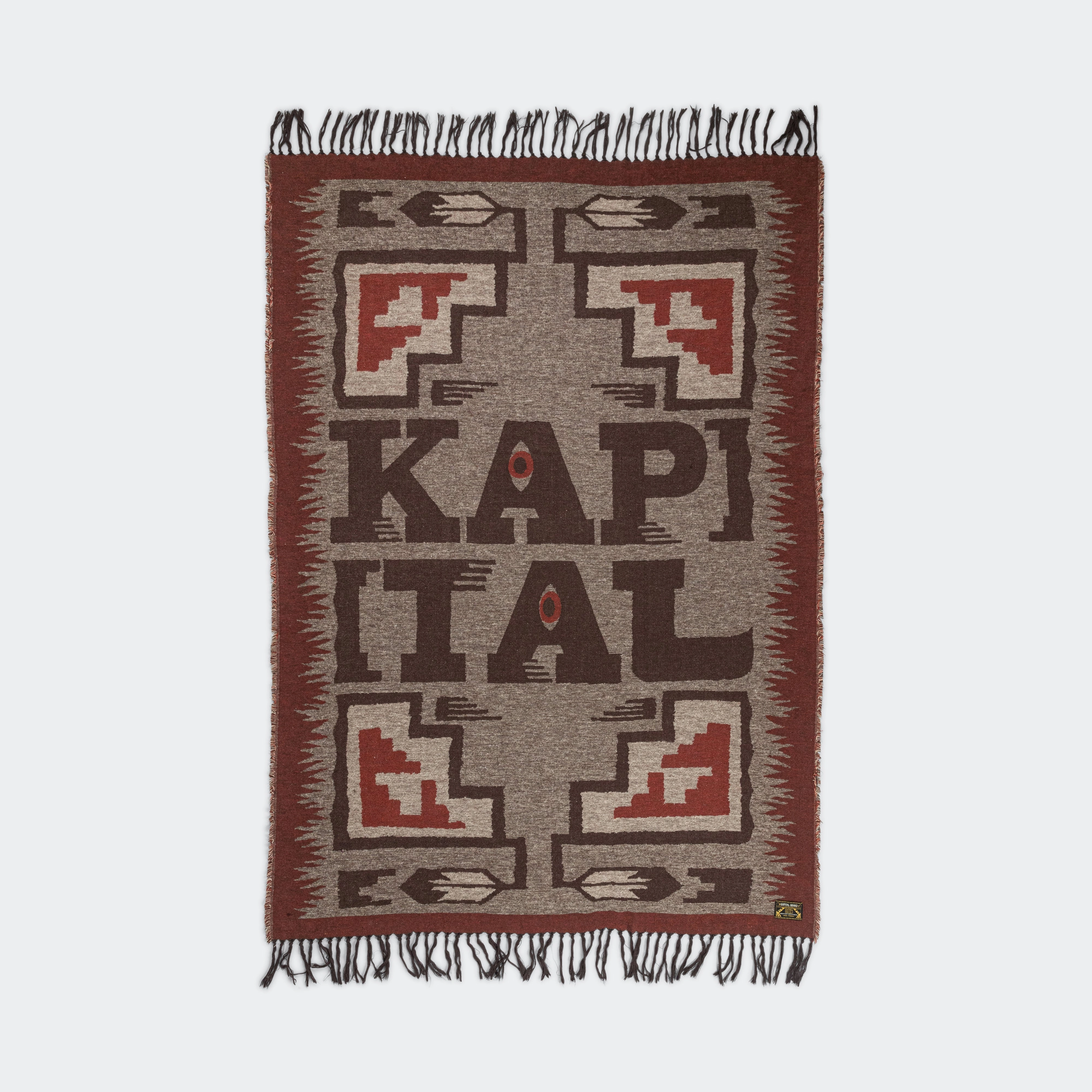 KAPITAL SPEAKEASY Blanket - Red
