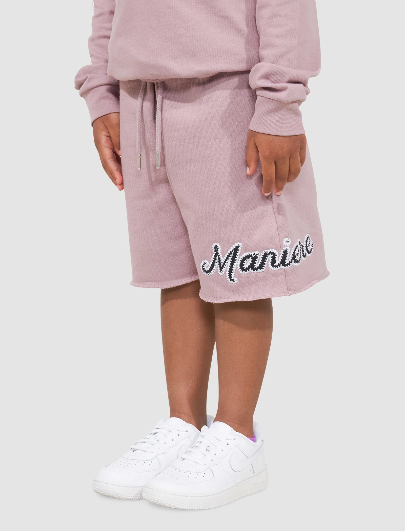 KIDS CURSIVE SWEATSHORT