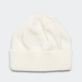 Knit Roll Watch Cap - Ecru
