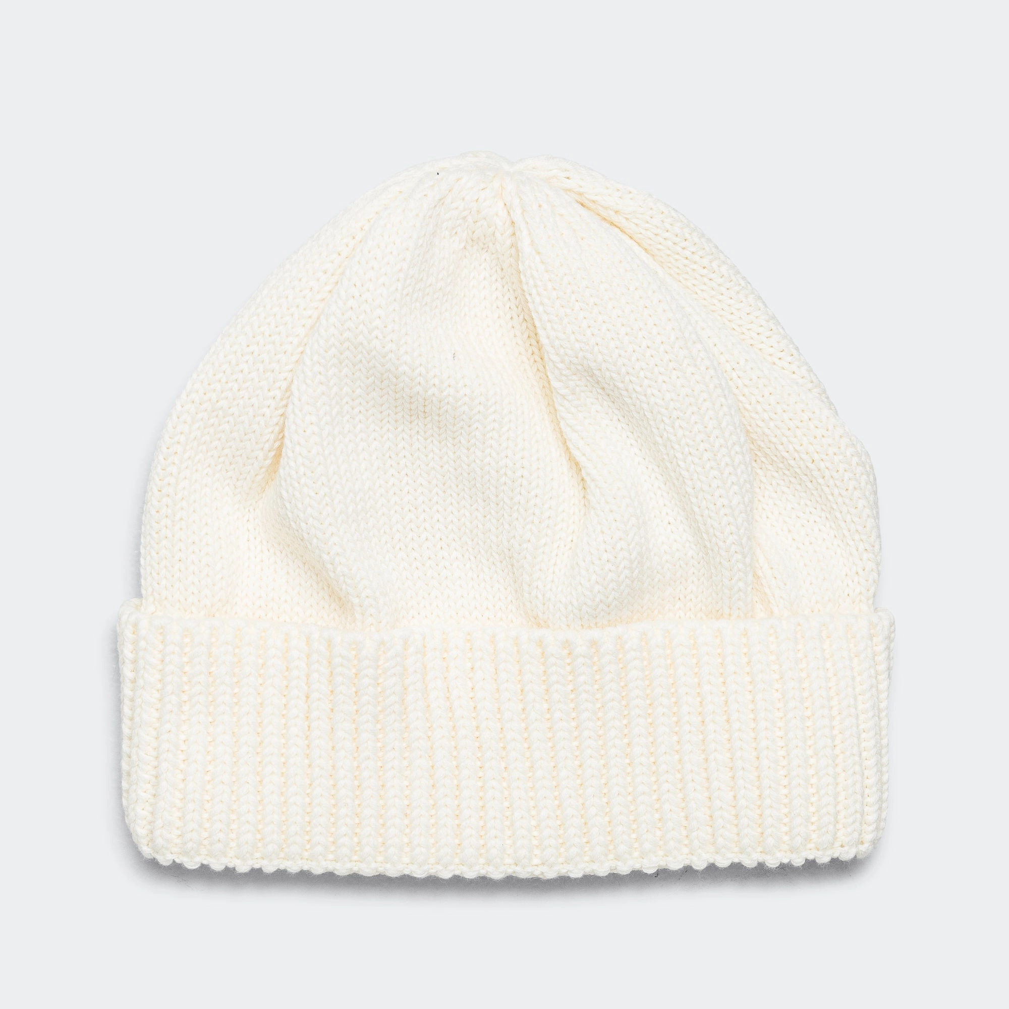 Knit Roll Watch Cap - Ecru