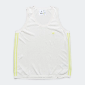 Knit Vest x Wales Bonner - Core White/Frozen Yellow