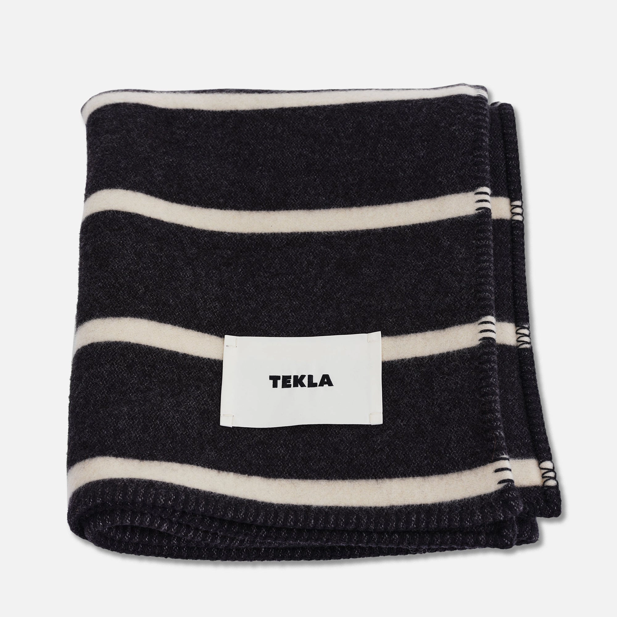 Lambswool Blanket Starling Stripes