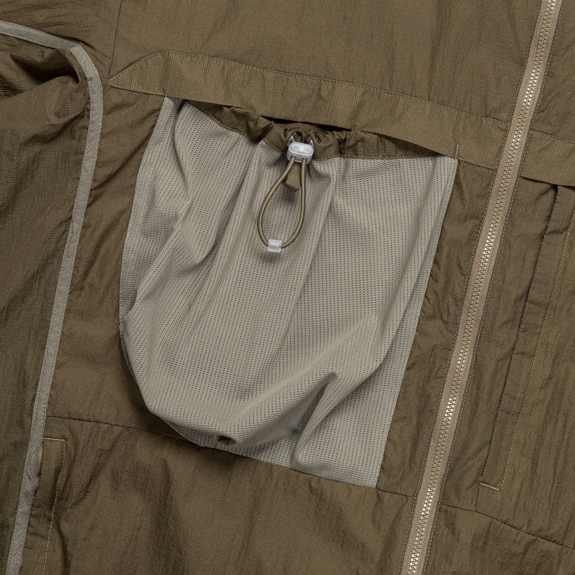 Latitude Flight Wind Jacket - Army Green