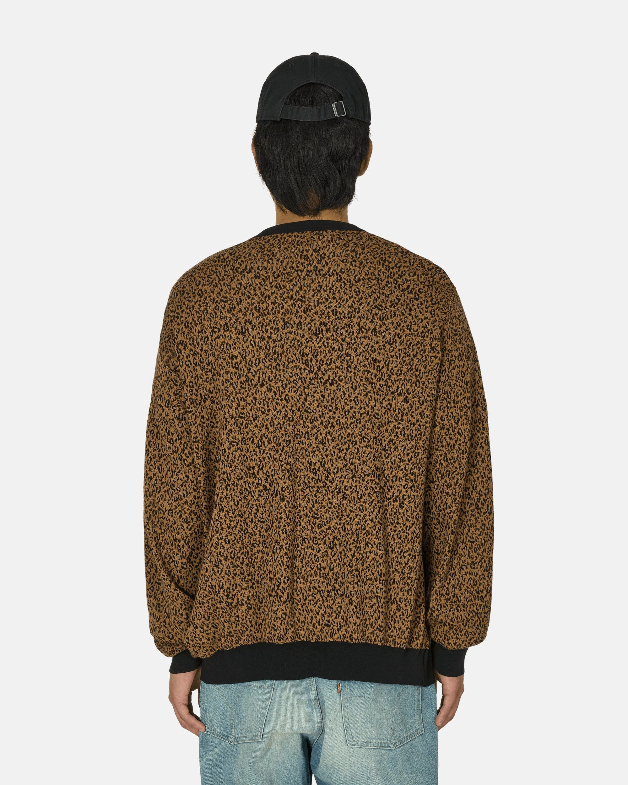 Leopard Vixen Girl Cardigan Beige