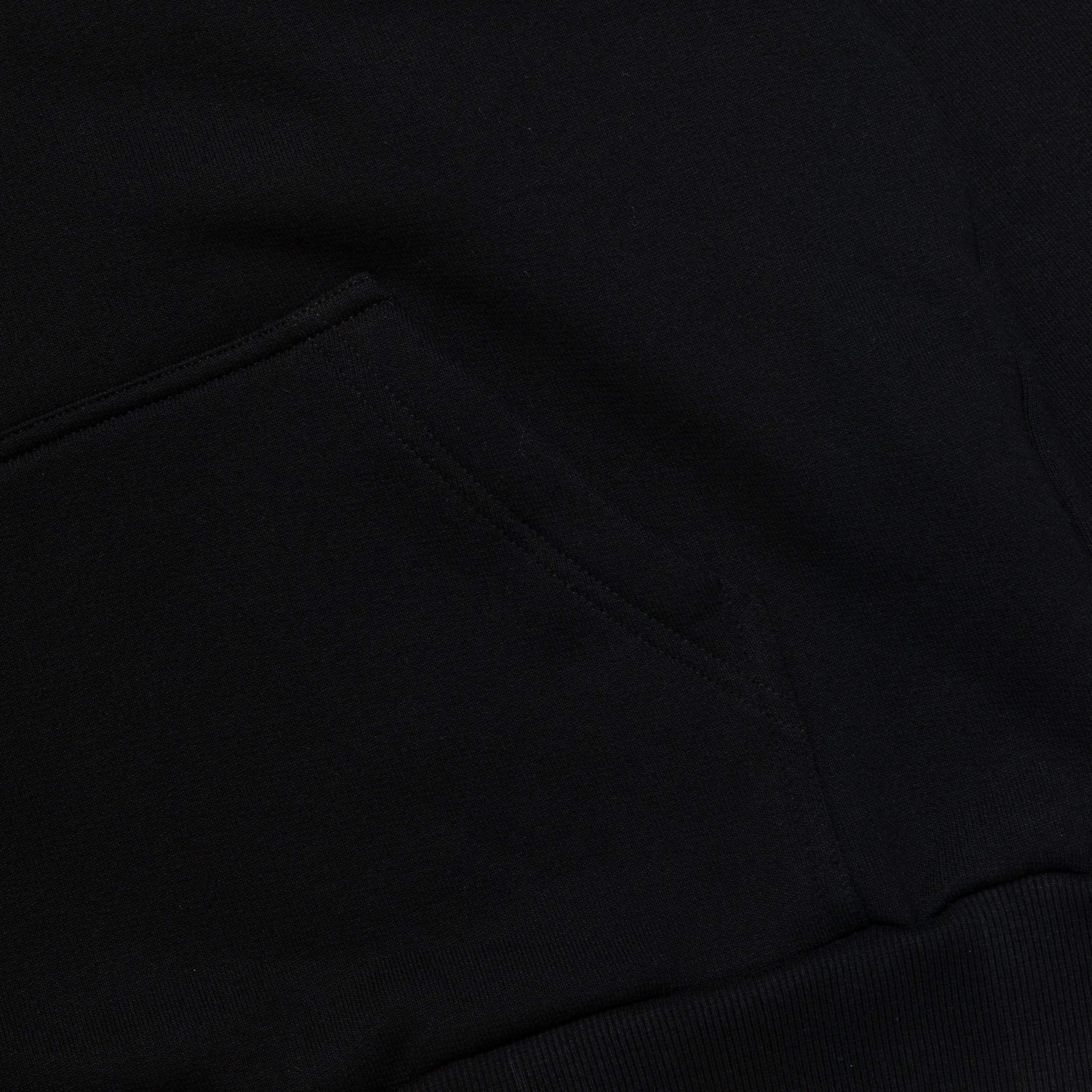 Logo Hoodie - Black/Blue