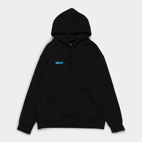 Logo Hoodie - Black/Blue