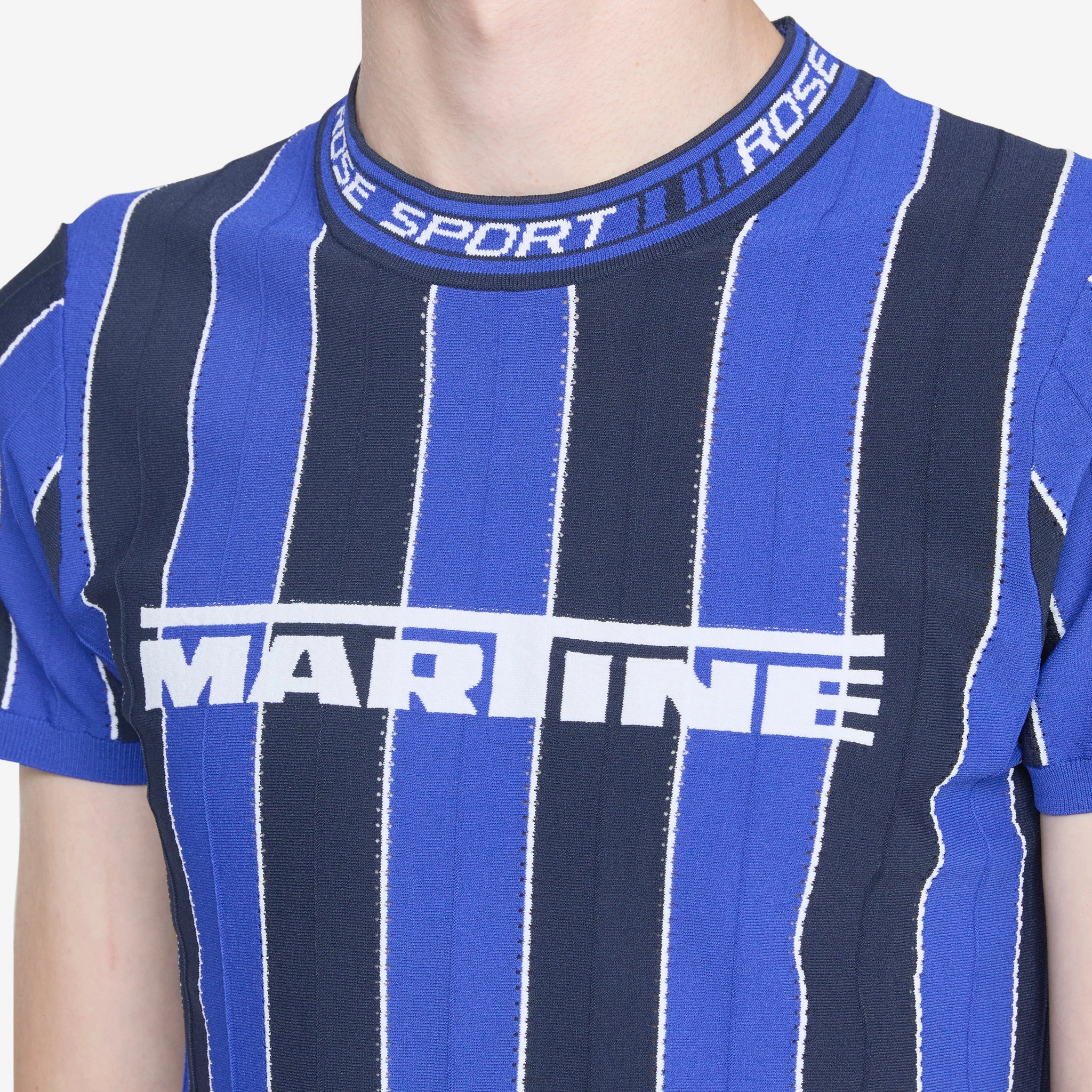 Logo Tight T-Shirt Blue