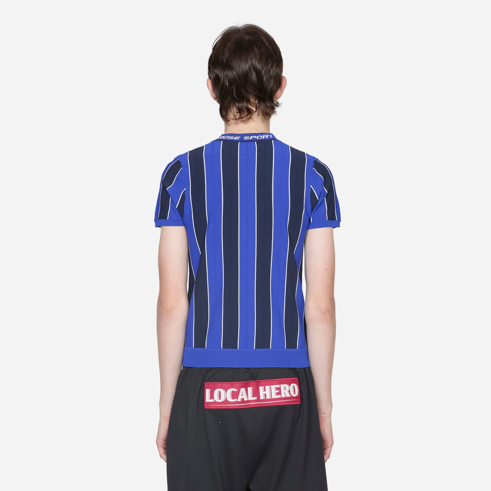 Logo Tight T-Shirt Blue