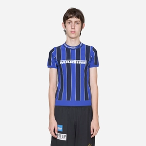 Logo Tight T-Shirt Blue