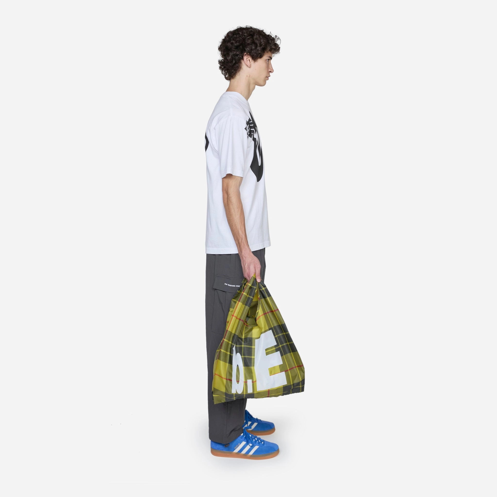 MacLeod Tartan Reusable Bag Yellow