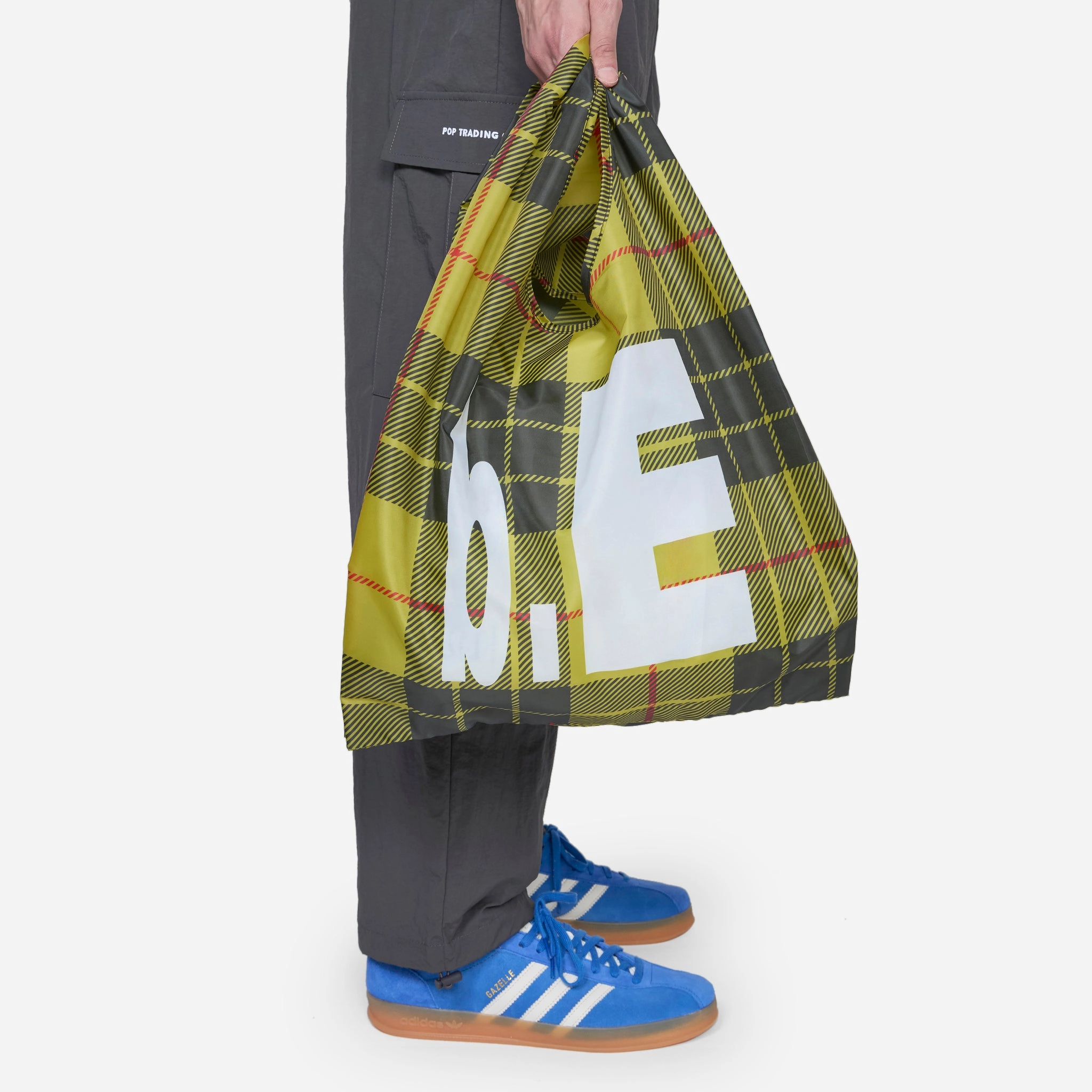 MacLeod Tartan Reusable Bag Yellow