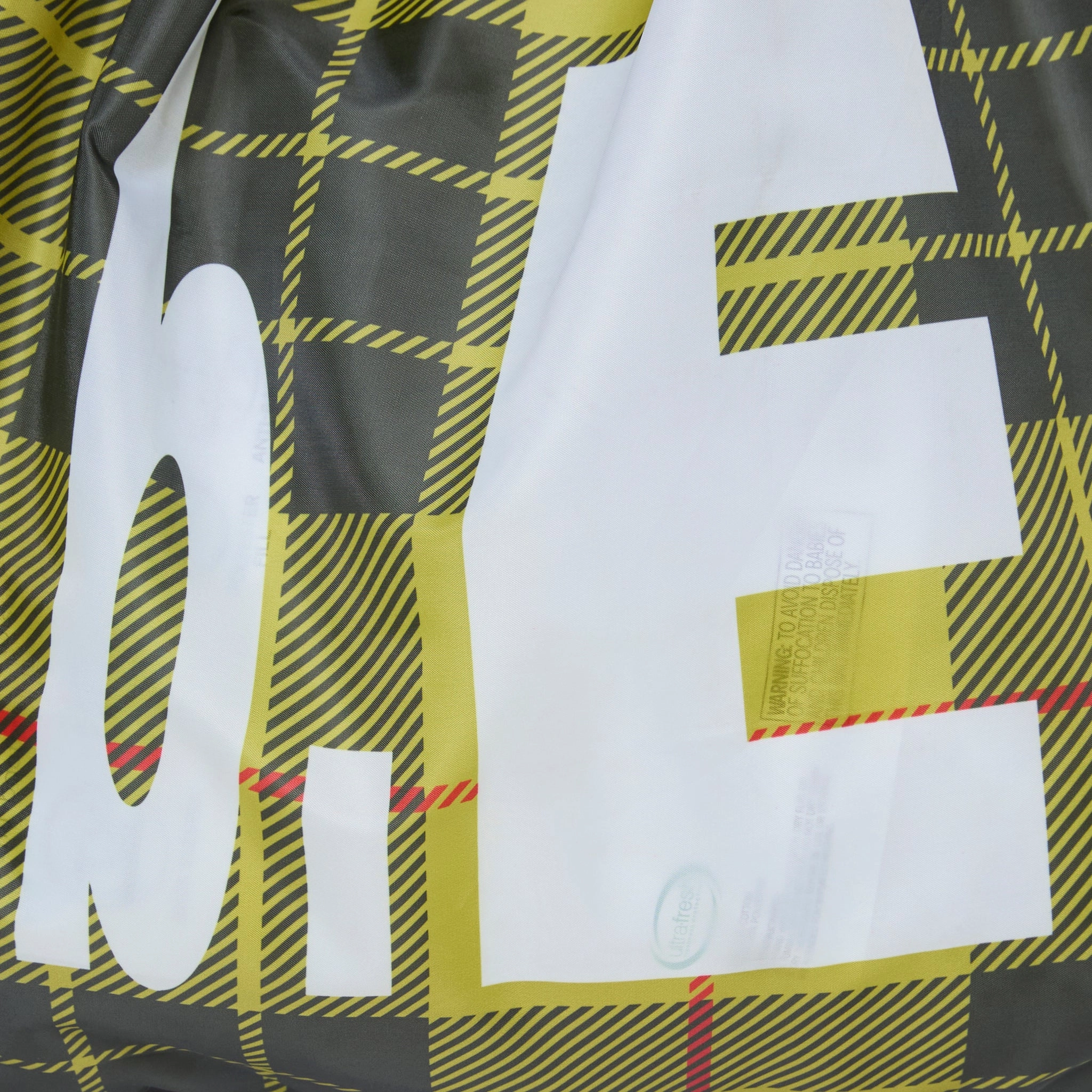 MacLeod Tartan Reusable Bag Yellow