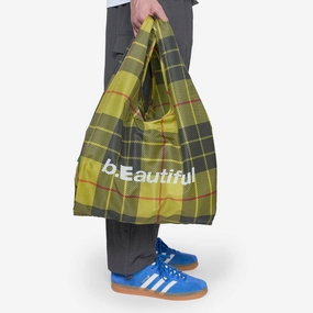 MacLeod Tartan Reusable Bag Yellow