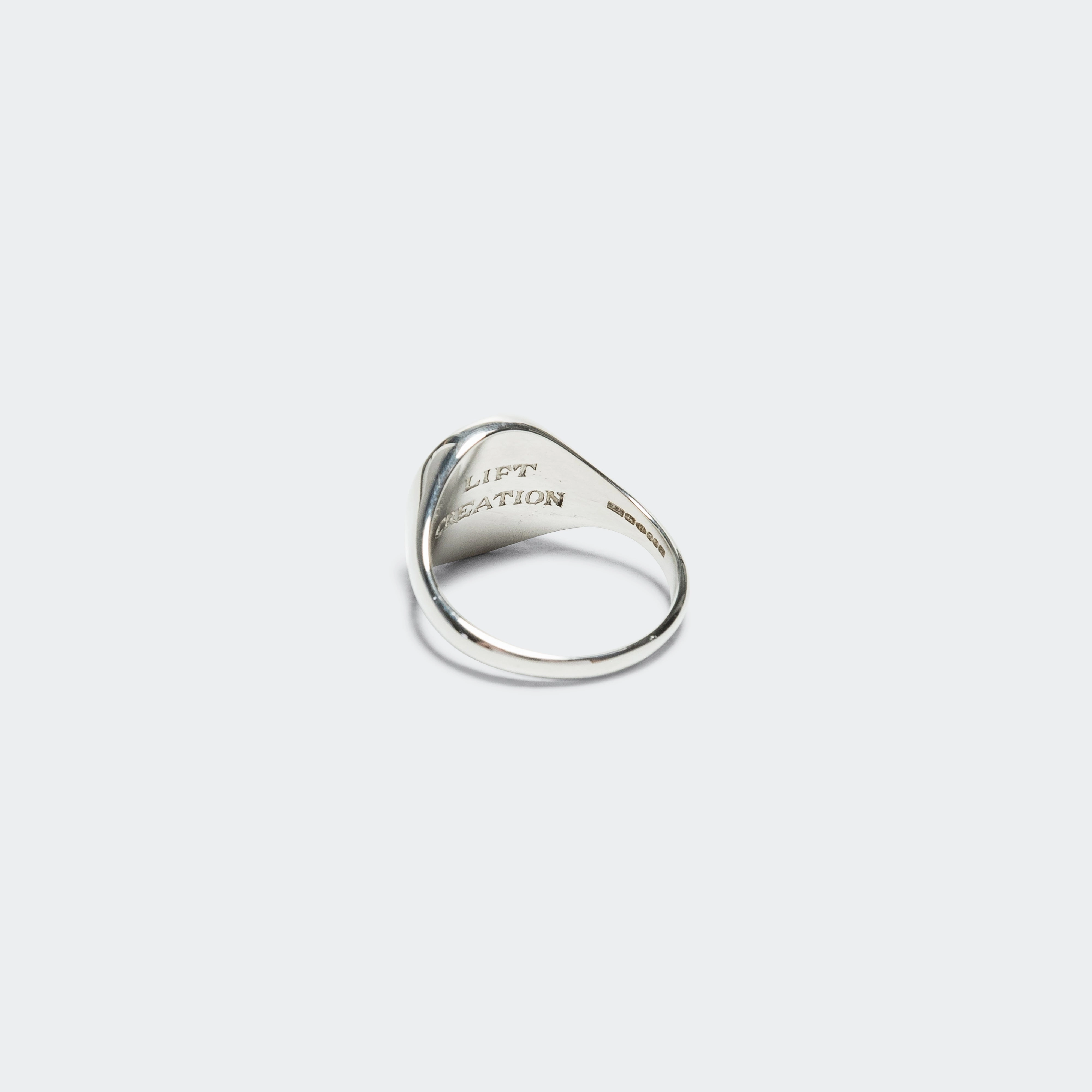 Magnolia Signet - 925 Silver