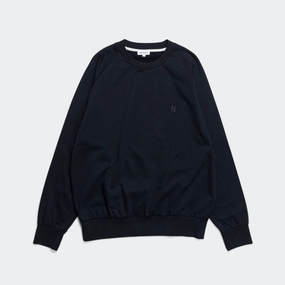 Marten Relaxed Organic Raglan Light Sweatshirt - Dark Navy