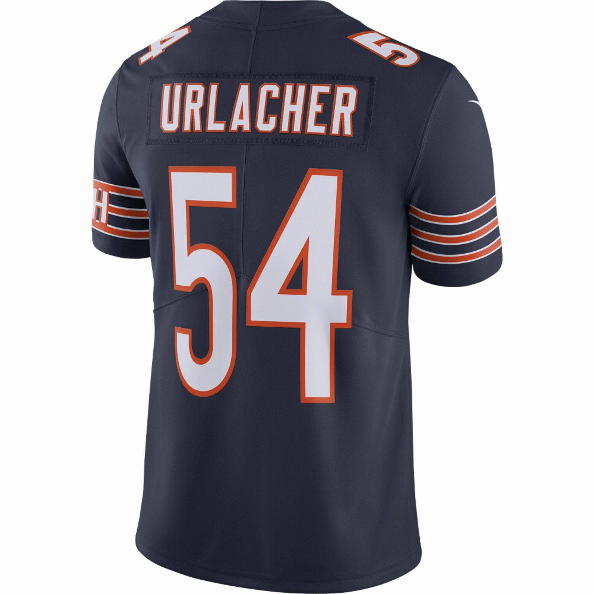 Men's Chicago Bears Brian Urlacher Nike Navy 100th Season Retired Limited Jersey