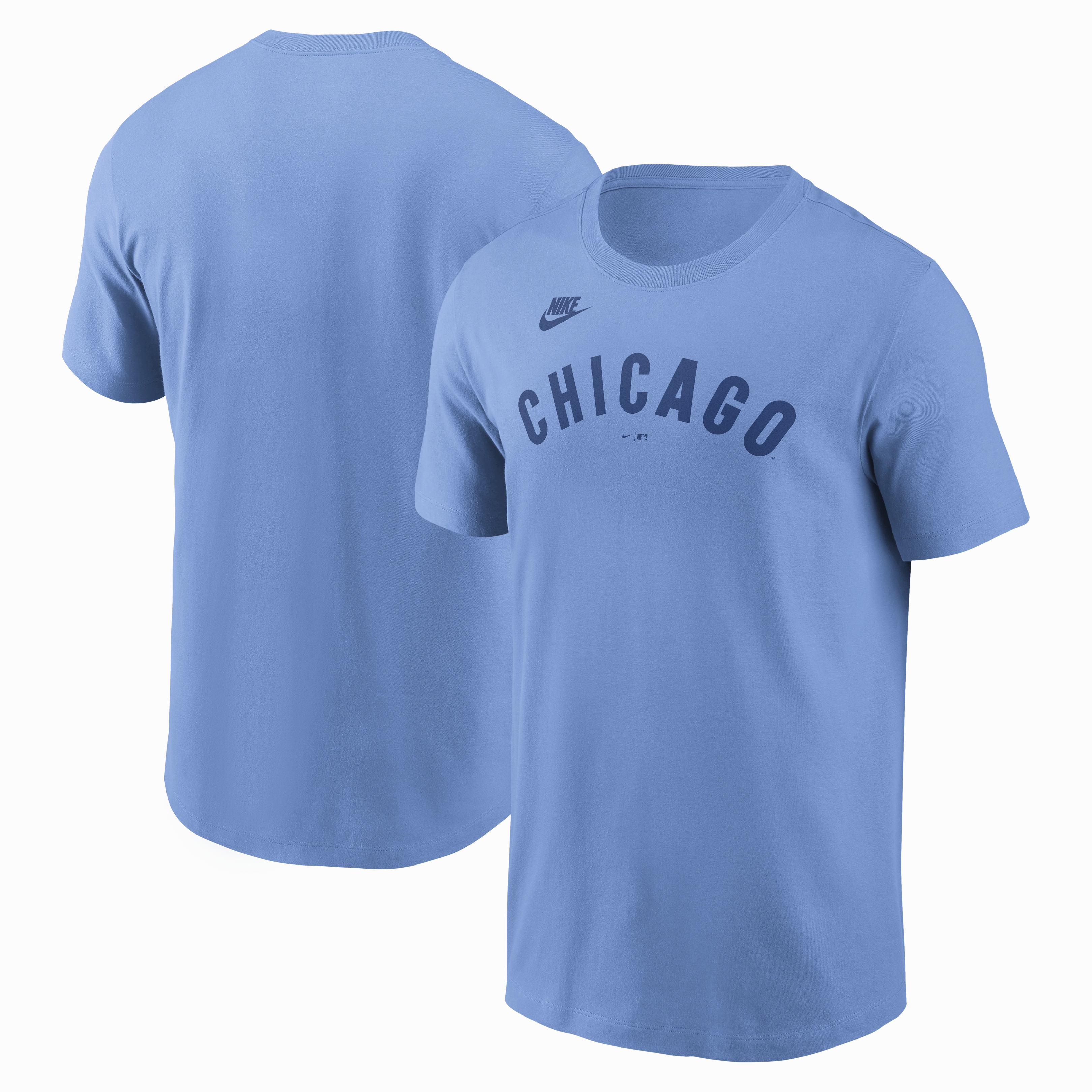Men's Chicago Cubs Nike Cooperstown 78 Valor Blue T-Shirt