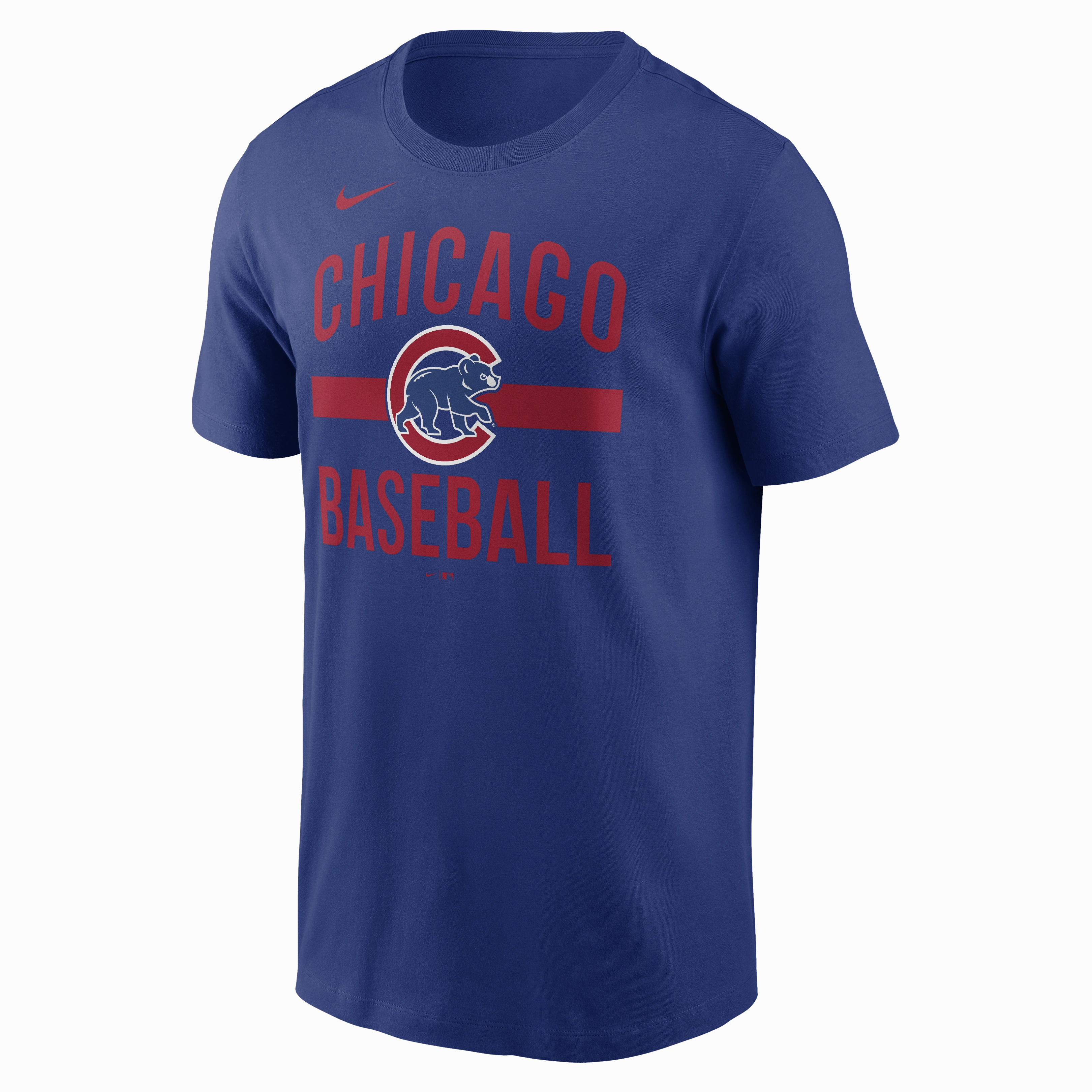 Men's Chicago Cubs Nike Royal Blue Arched T-Shirt