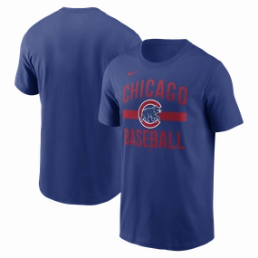Men's Chicago Cubs Nike Royal Blue Arched T-Shirt