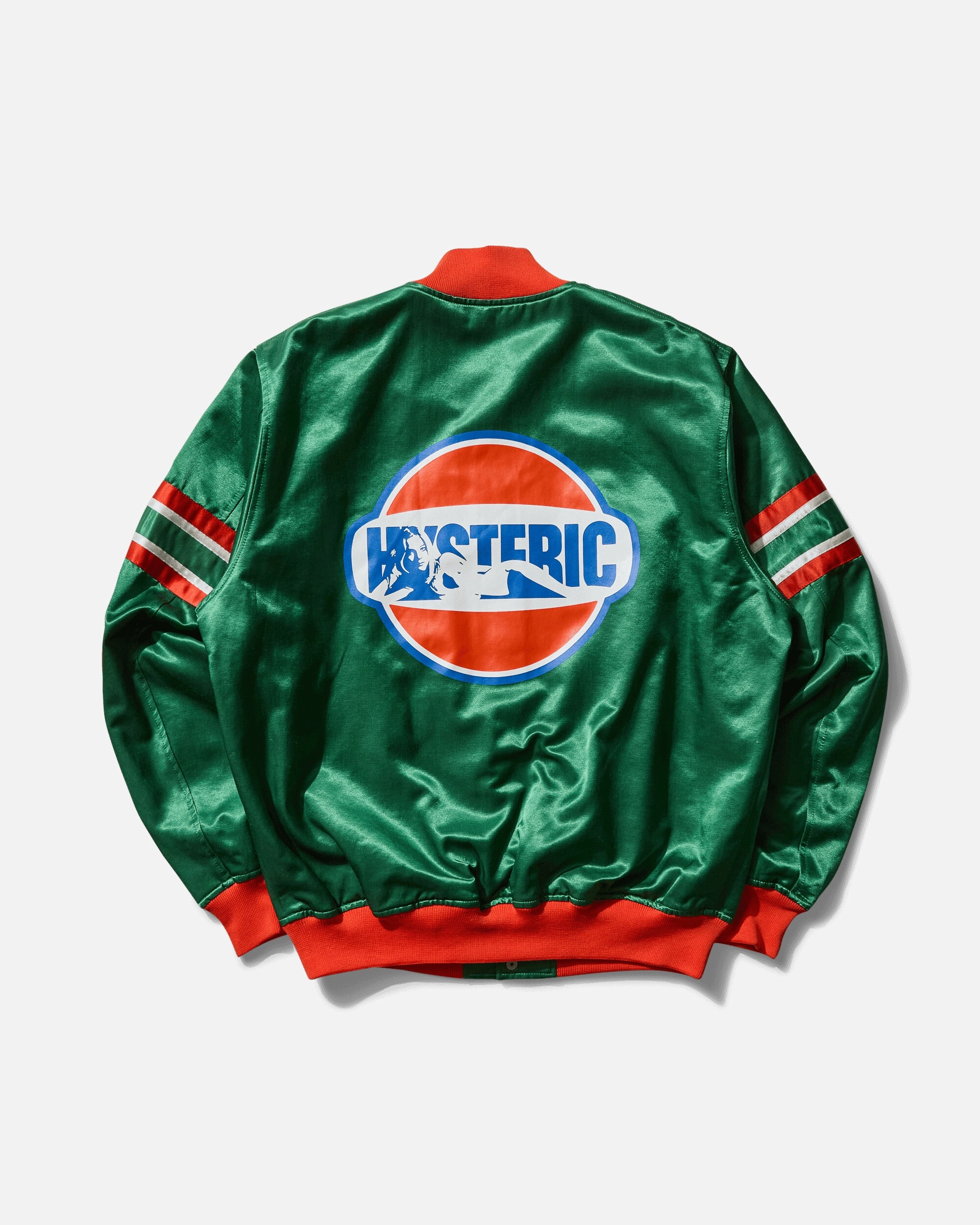 Men's Hysteric Dust Stadium Jacket Green