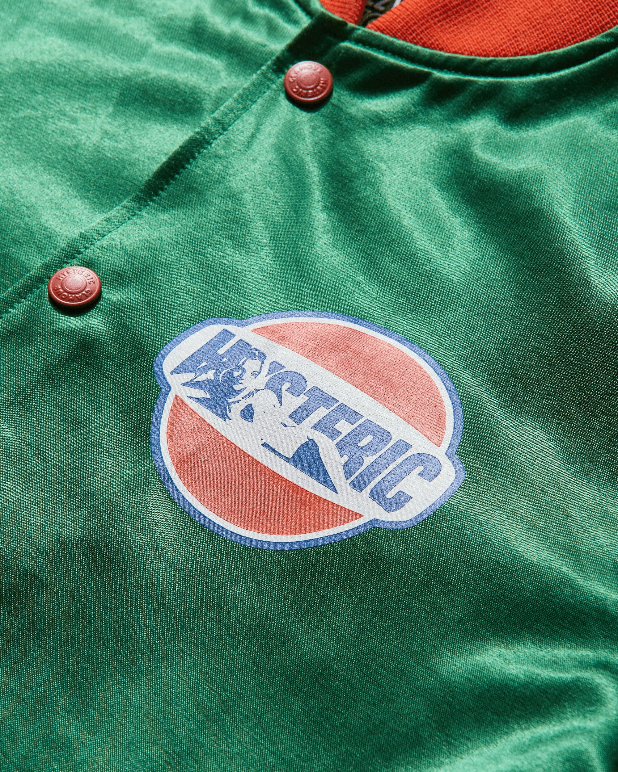 Men's Hysteric Dust Stadium Jacket Green