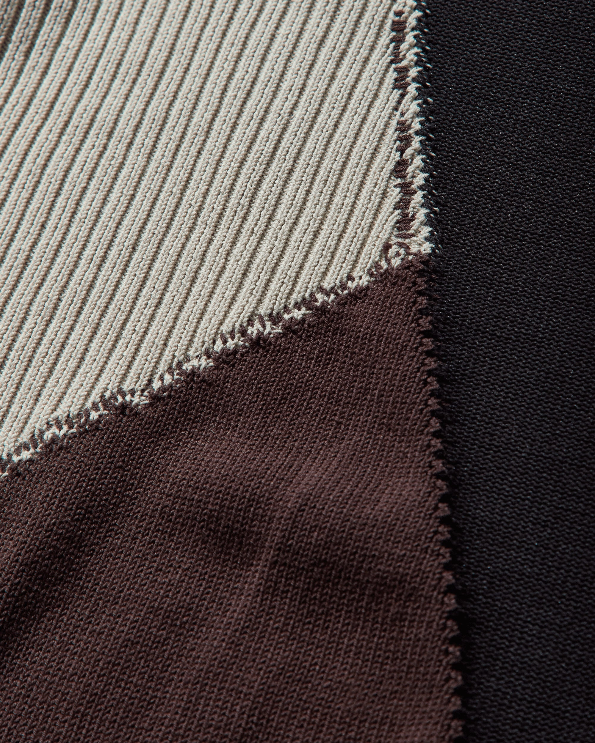 Men's Overstitch Knit Sweater Grey Slate