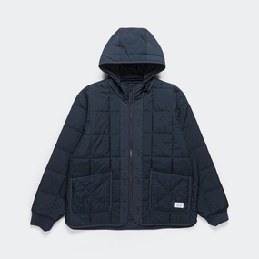 Military Hooded Liner Jacket - Dark Navy