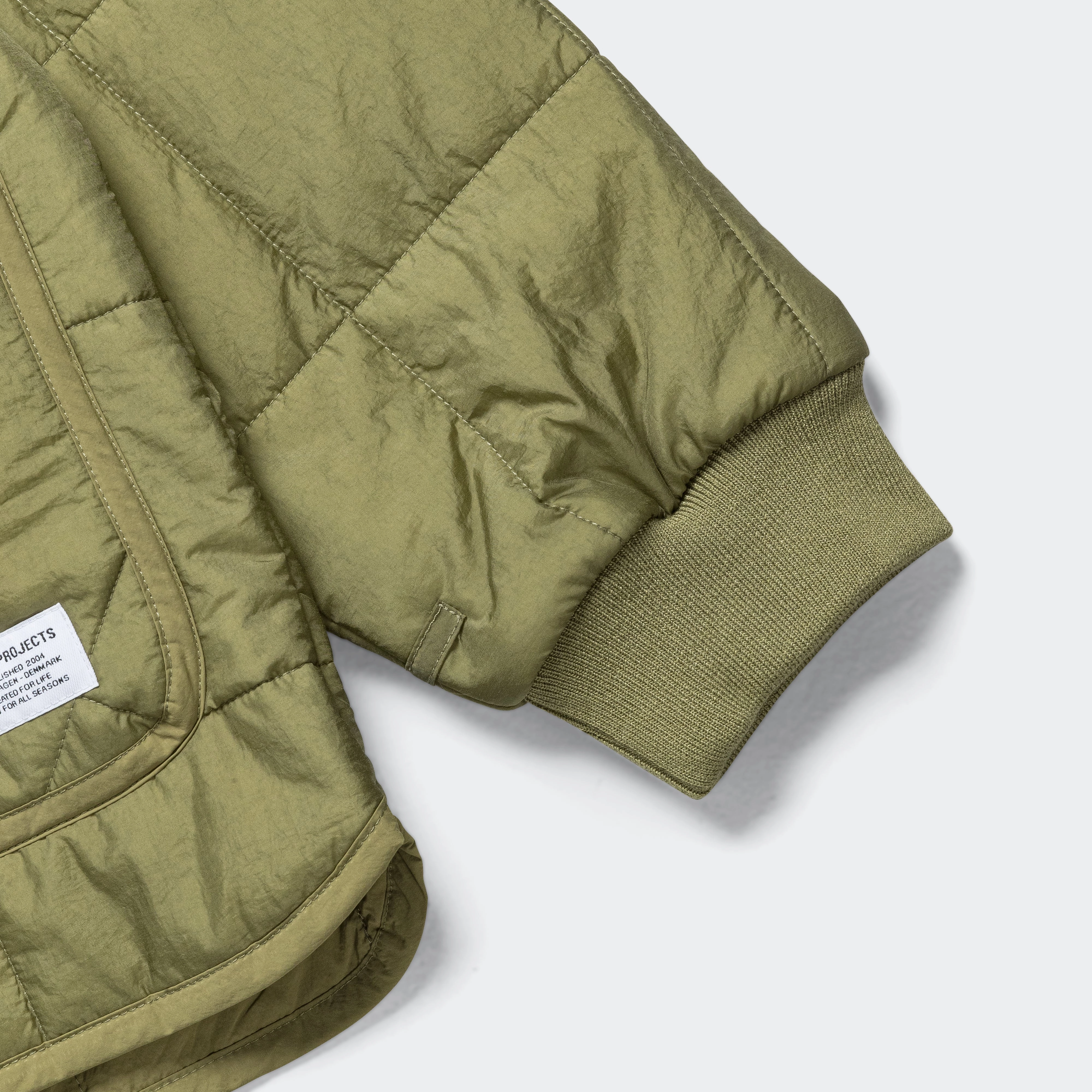 Military Liner Jacket - Moss Green