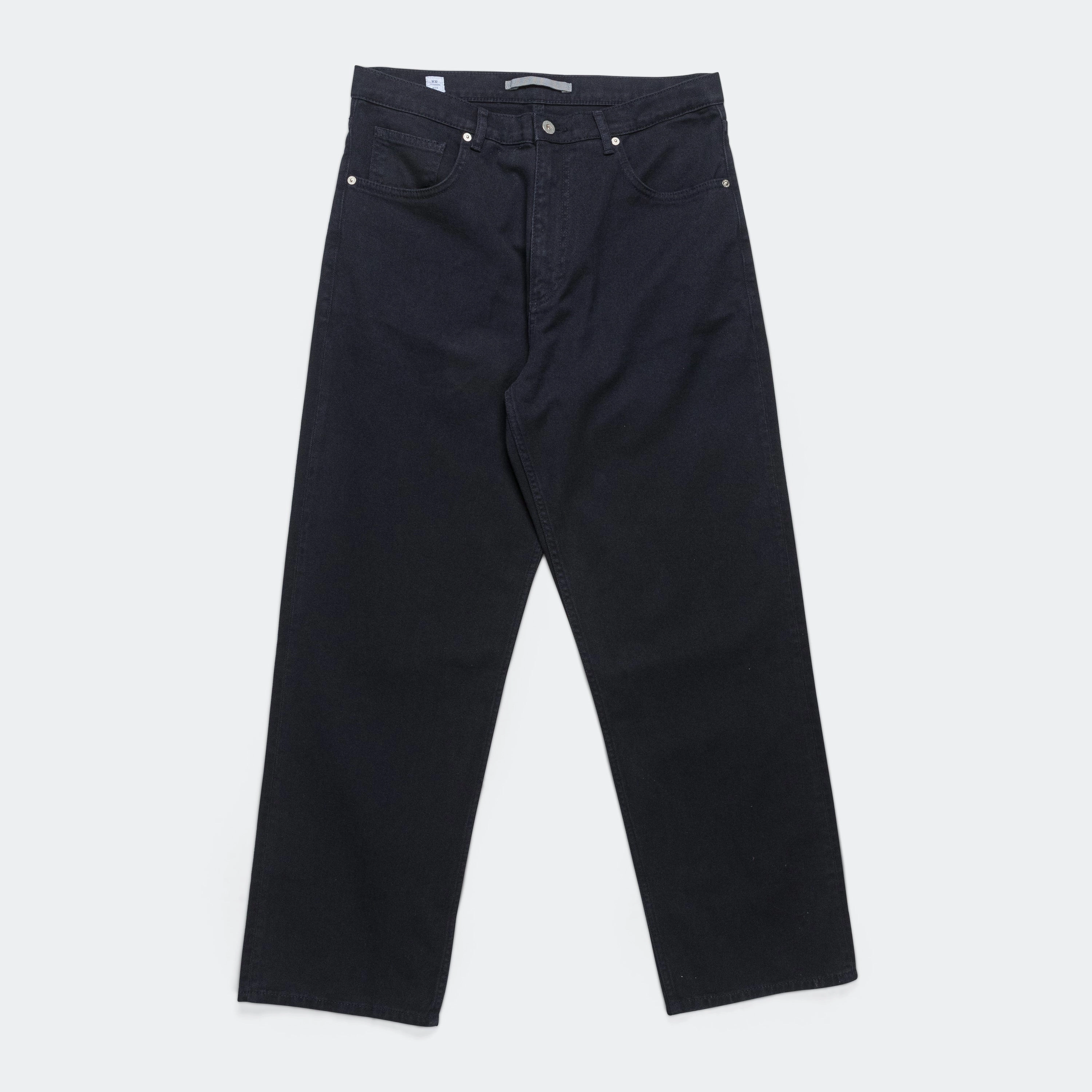 Mogens Relaxed 5 Pocket Heavy Twill - Dark navy
