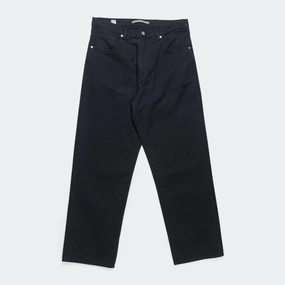 Mogens Relaxed 5 Pocket Heavy Twill - Dark navy