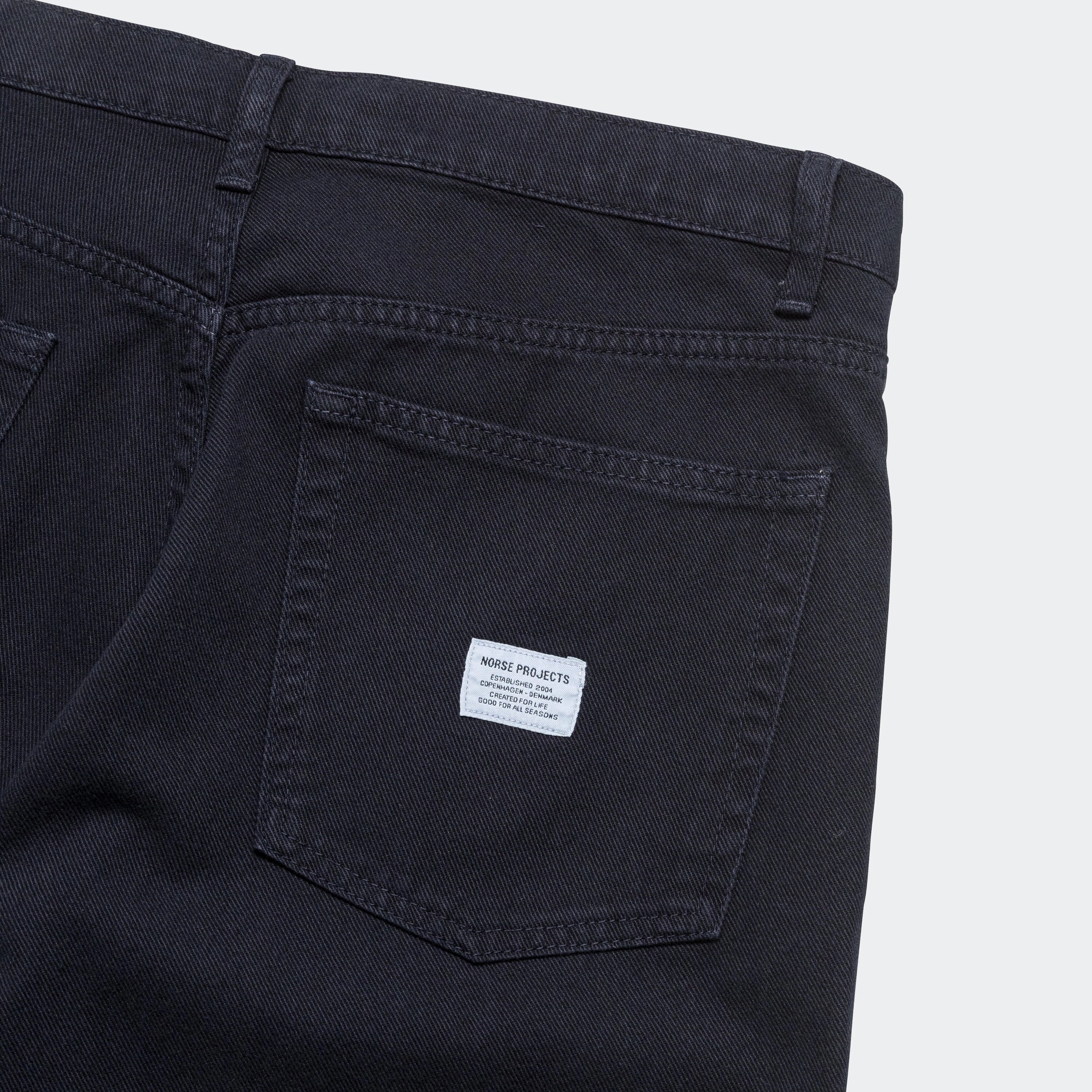 Mogens Relaxed 5 Pocket Heavy Twill - Dark navy