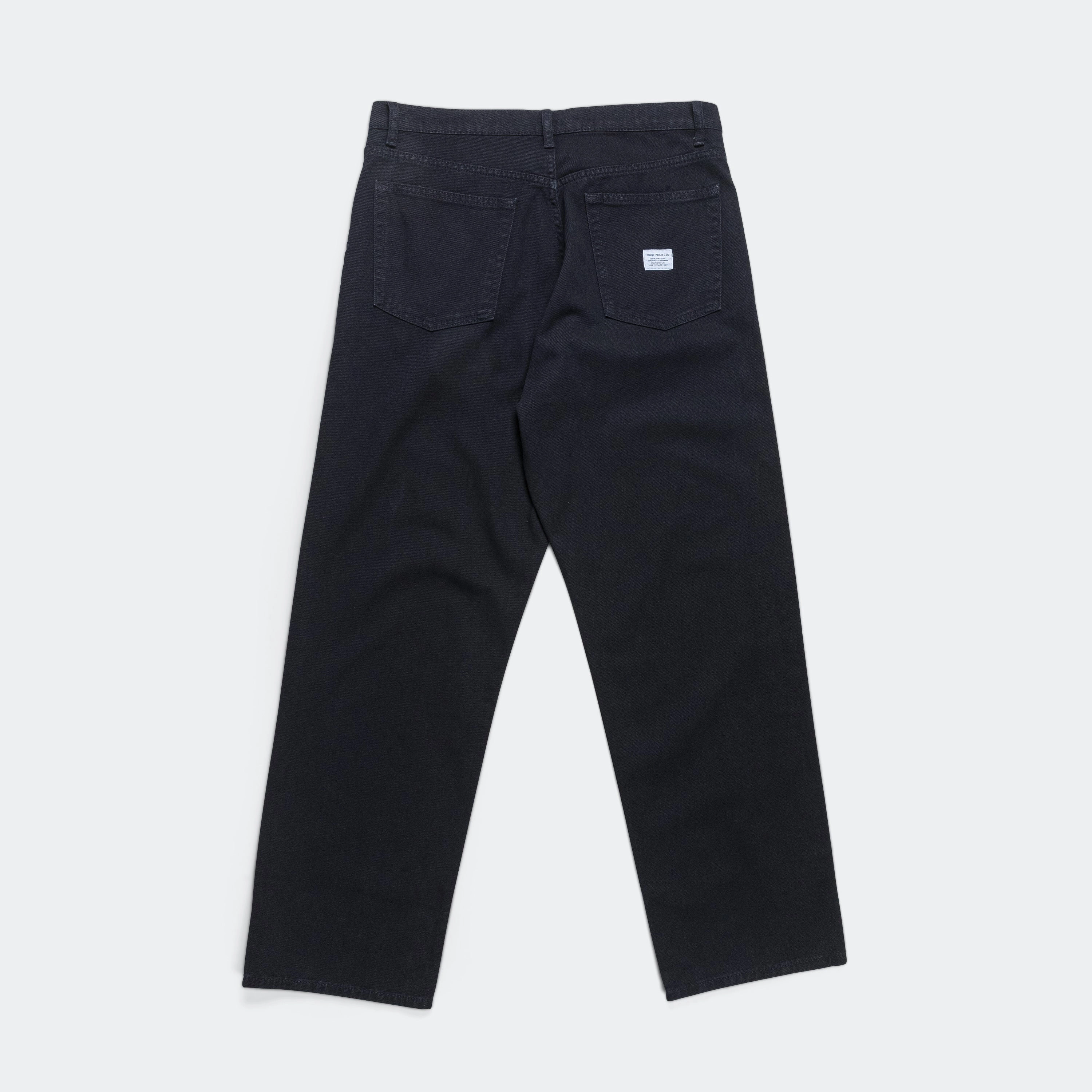Mogens Relaxed 5 Pocket Heavy Twill - Dark navy