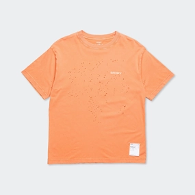 MothTech Logo T-Shirt - Aged Dusty Orange