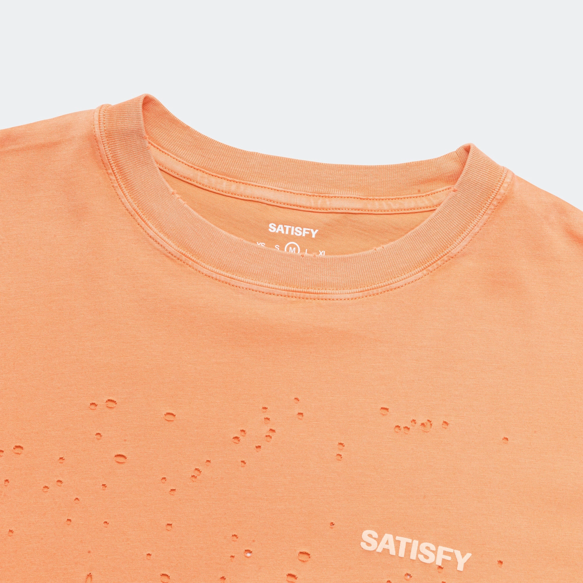 MothTech Logo T-Shirt - Aged Dusty Orange