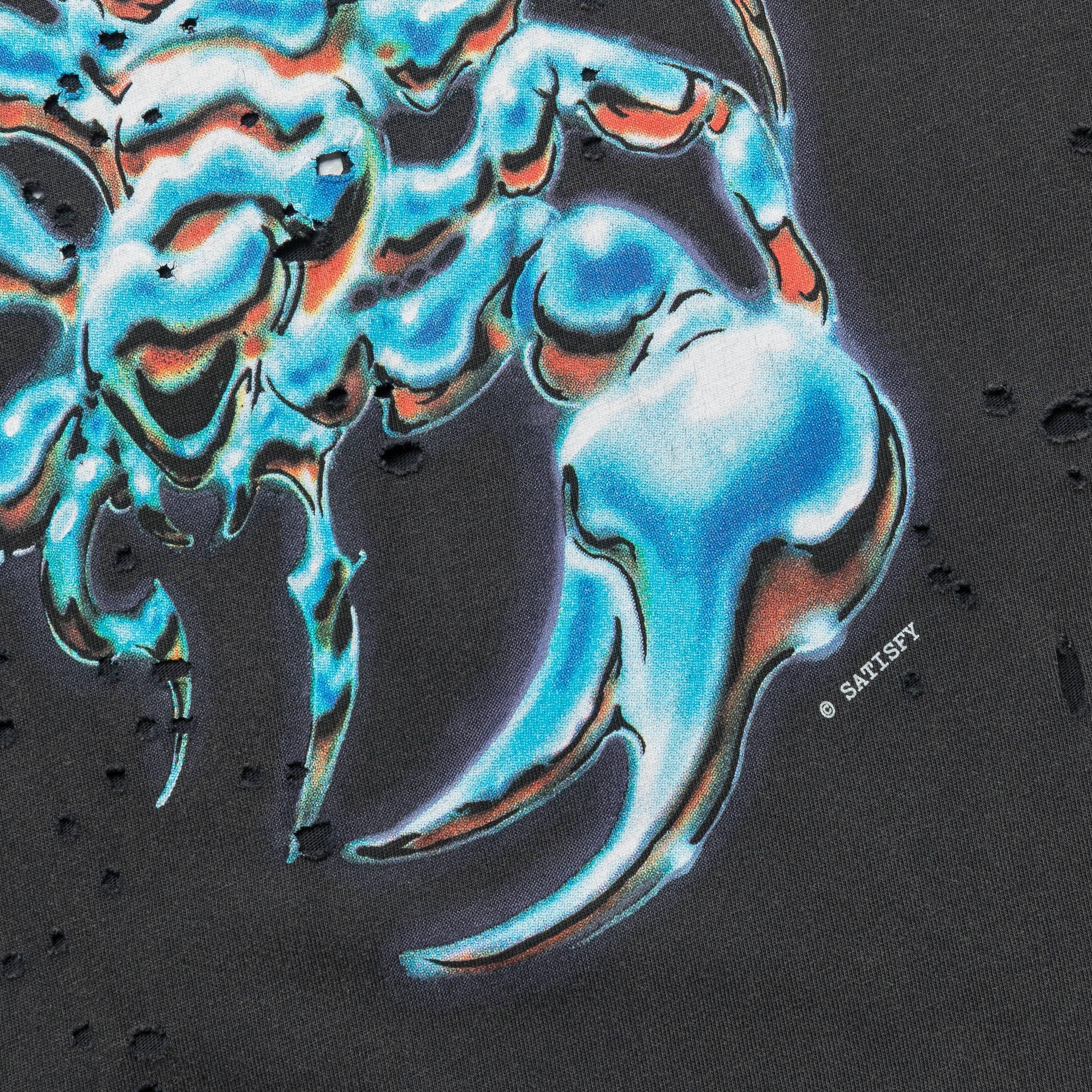 MothTech Scorpion T-Shirt - Aged Black